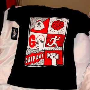 Outrank Mens Shirt Black Size Small